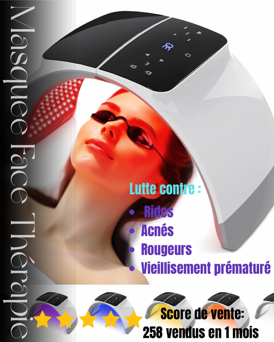 MASQUE FACE THÉRAPIE( 7 couleurs,7 problèmes)
